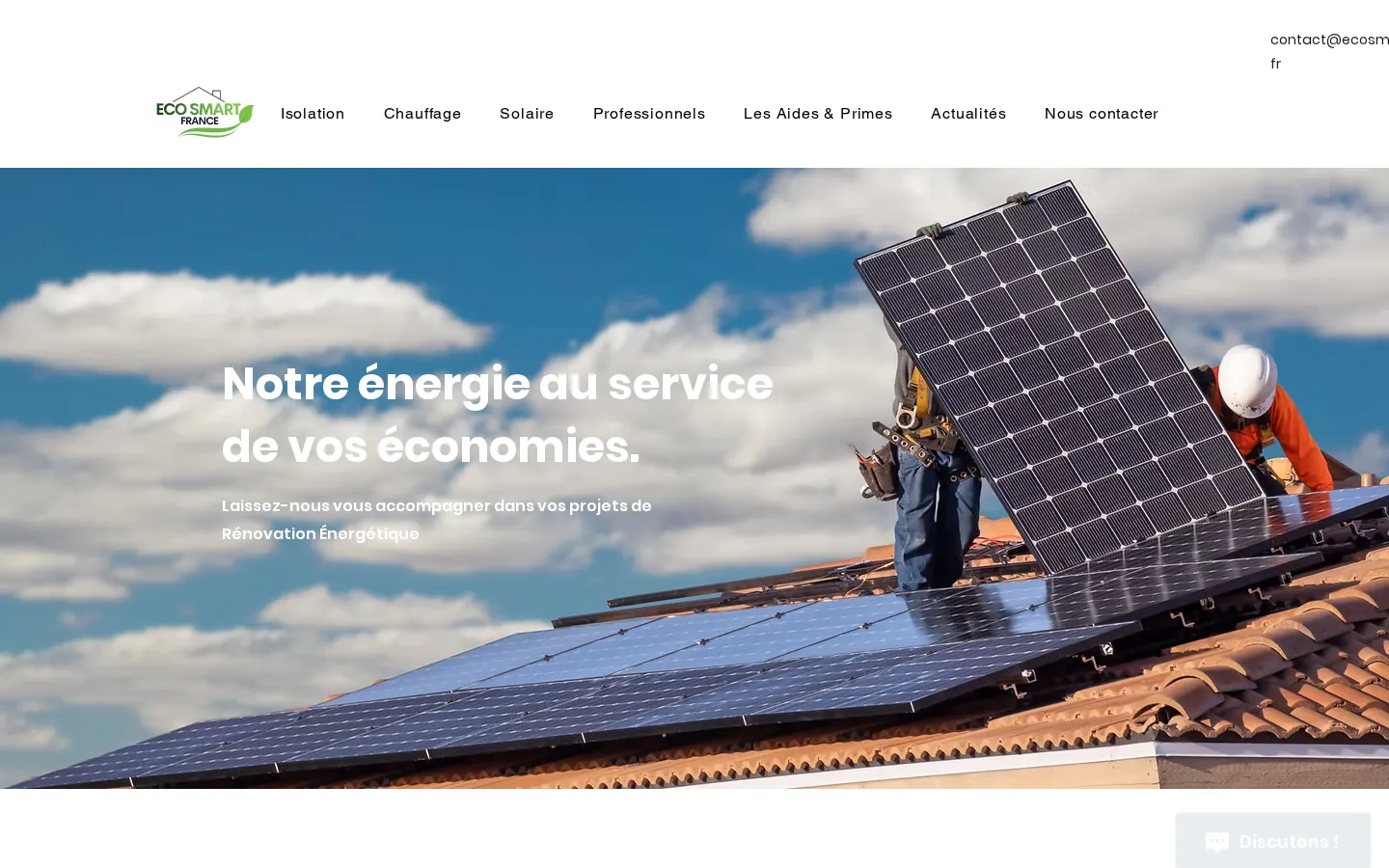 Le site d’origine (Wix)