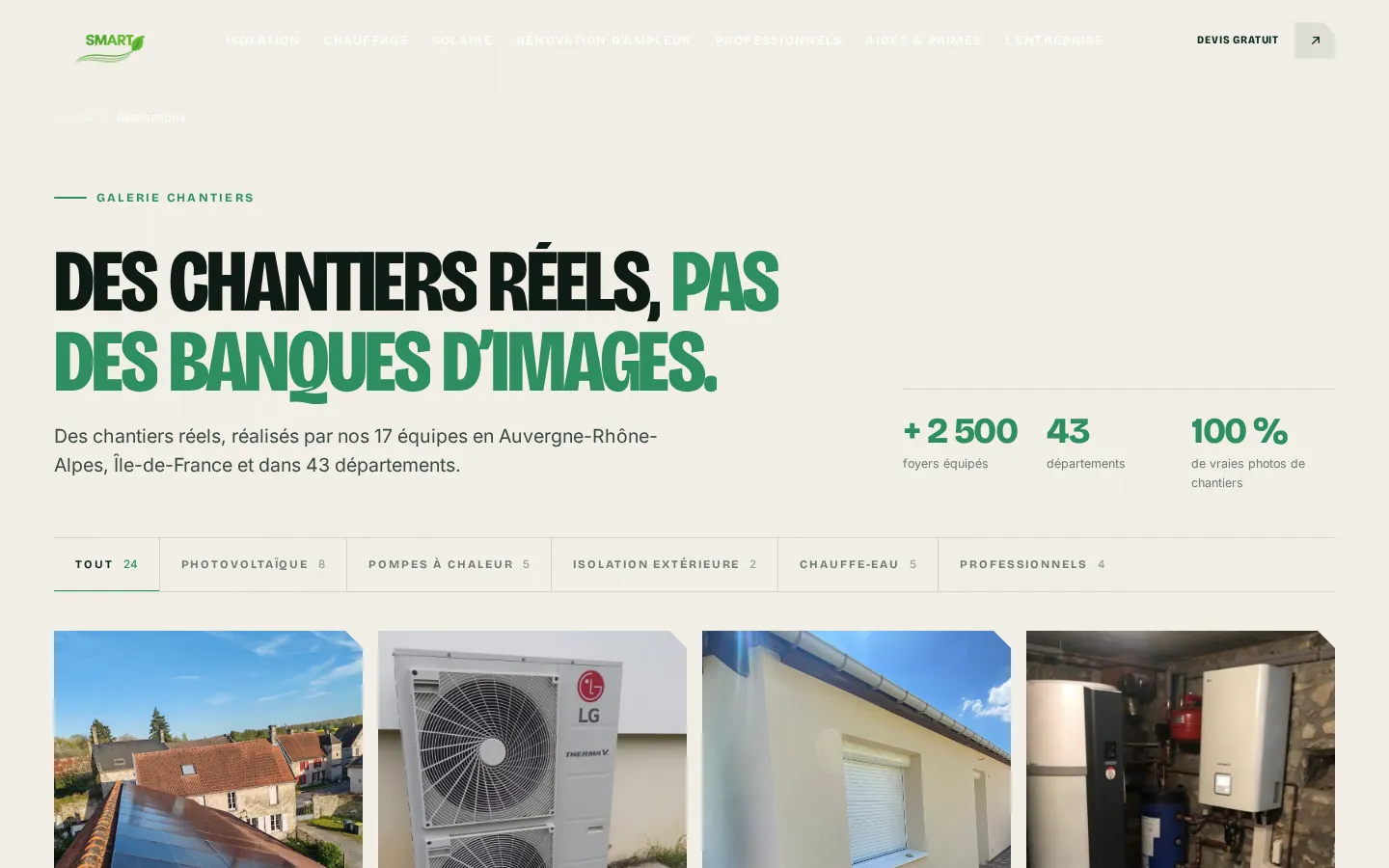 Eco Smart France · Site sur mesure · génération de leads — aperçu 7